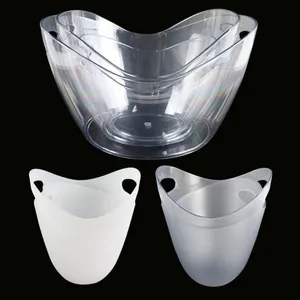 4L AS Plastic Ingot Large Capacity Ice Champagne Bucket thumbnail-2