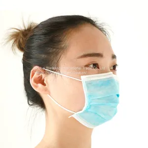 WELL KLEAN® Non Woven Surgical Mask ASTM LEVEL1&2&3 Surgical Face Mask Wholesale From China thumbnail-3