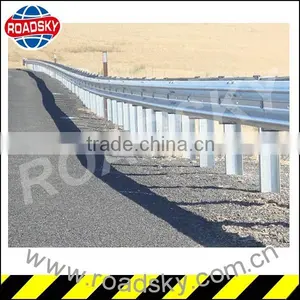 Motorway Corrugated Stainless Steel Beam Guardrail Suppliers thumbnail-1