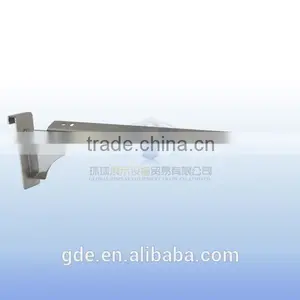 Metal Grid Wall Shelf Bracket for Glass thumbnail-1
