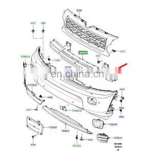OEM LR013926 Front Bumper Reinforcement for Land Rover Range Rover Sport 2010-2013 Front Crash Reinforcement Bar thumbnail-5