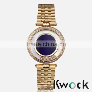 Retail or Wholesales Mens Gold Stainless Steel Wrist Watch thumbnail-1