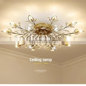 Acrylic Modern Luxury Decorative Indoor Bedroom LED Ceiling Light thumbnail-1