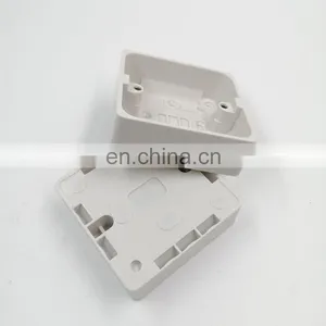 PVC Junction Box Types 3*6 3*3 1+1+1 Iron Box Color Plastic Electrical Wall Switch Box Cover thumbnail-3