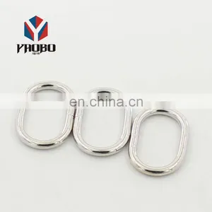 Popular Bag Accesseries High Quality Metal Rings Rectangle Oval Ring thumbnail-3