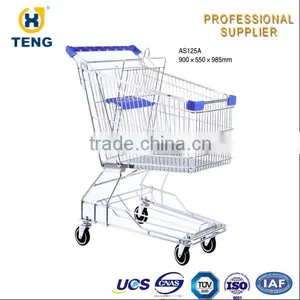 Asia Style Smart Classcial Steel Unfolding 60L Shopping Trolley thumbnail-4