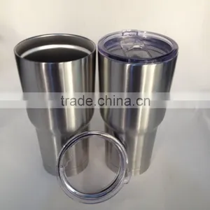 30oz Double Wall Stainless Steel Vacuum Auto Mugs thumbnail-2