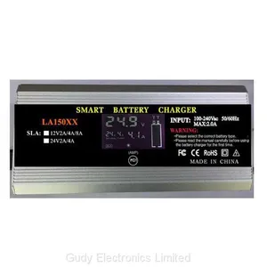 Battery Electric Vehicle Charger Golf Cart Charger 12V 24V 2A 4A 8A Lead Acid Battery Charger Multi-output thumbnail-3