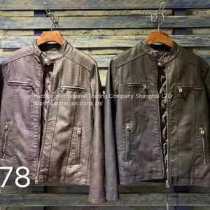 Men's PU Leather Jacket thumbnail-5