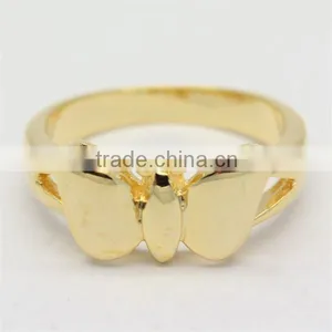 Gold Butterfly Ring,animal Ring,gold Jewelry thumbnail-1