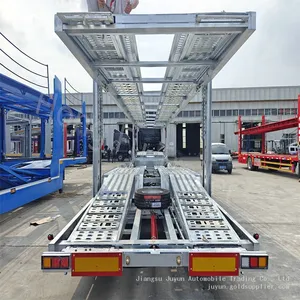 Export Galvanized Semi-trailer 8-seater Sedan to Russia Export Semi-trailer thumbnail-5