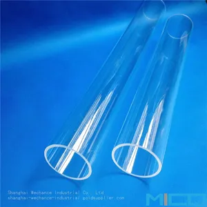 Fused Silica High Temperature High Purity Transparent Clear/opaque Quartz Tube thumbnail-1