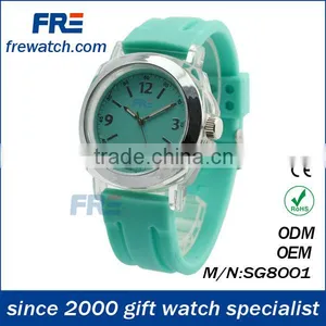 2014 New Silicone Band Plastic Case Vogue Watch thumbnail-1