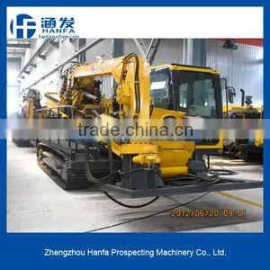 60T Back Force ,HFDP-60 Hydraulic Horizontal Drilling Rig With Pipe Rack for Sale thumbnail-1