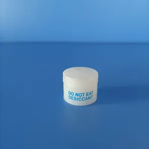 Pharmaceutical Grade Canister Cylinder Silica Gel Desiccant 2g Moisture-proof Beads Plastic Container thumbnail-1