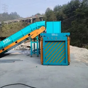 Hot Selling Mini Hydraulic Balers Automatic Grade for Waste Paper Carton Cardboard Scrap Metal-Belt Packaging Type thumbnail-4