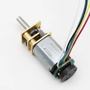 GM12-N20 Spur Geared DC Motor With Encoder 3.6v-12v 50:1 100:1 thumbnail-2