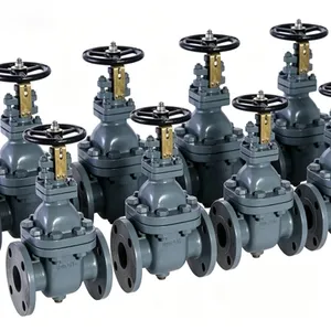 OEM Cast Iron DIN 3352 Marine Gate Valve With Handwheel Operation thumbnail-1