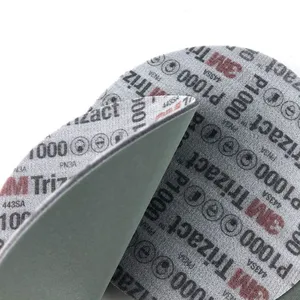 3M 02085 Trizact P3000 Foam-Backed Abrasive Disc Sponge Disc for Paint Finishing Micro Scratch Removal Polishing and Sanding thumbnail-2