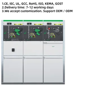 IP67 Waterproof SF6 Gas RMU With Glock Switches for Indoor Installation thumbnail-2