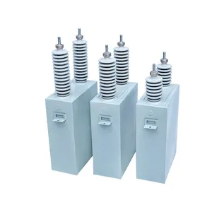 Dry Type High Voltage Capacitor 635V 40kvar With Overpressure Disconnector for Power Factor Correction thumbnail-1