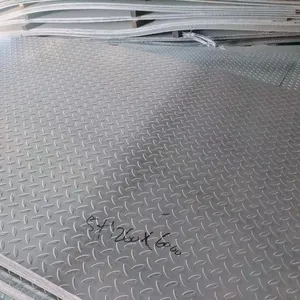 Checkered Carbon Steel Plate | Anti Slip Chequered Plate Ready Stock thumbnail-2