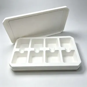 100% Biodegradable Pulp Candy Box, Wedding Gift Box, Custom Logo, Stackable Design for Efficient Storage thumbnail-4