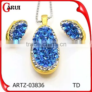 Jewelry Manufacturer China Brazilian Gold Jewelry Wholesale Sets thumbnail-3