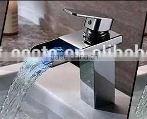 Single Handle Brass LED Basin Mixer thumbnail-3