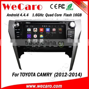 Wecaro WC-TC8016 Android 4.4.4 Car Stereo 1024 * 600 for Toyota Camry Multimedia Gps WIFI 3G Playstore 2012-2014 thumbnail-1