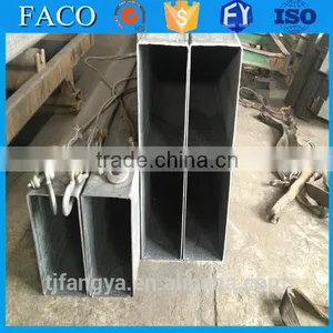 Tianjin Square Rectangular Pipe ! Astm Pipe Bracket Hot Rolled Rectangular Thin Wall Steel Tubing thumbnail-1