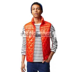 Custom Fashion Winter 100% Polyester Winter Men Vest Wholesale thumbnail-1