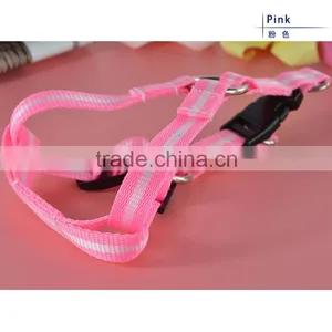 Soft Mesh Fabric Puppy Pet Adjustable Dog Harness thumbnail-3