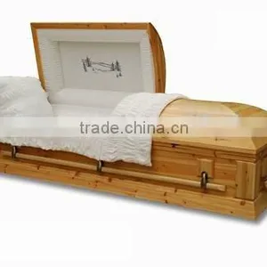 CEDAR #427 Wooden Coffin thumbnail-1
