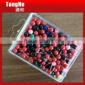 Colorful 6mm Round Ball Head Map Pin thumbnail-6