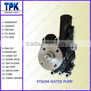 4TNV94 4TNE94 Water Pump R60-7 R60-5 Excavator Parts 129907-42000 YM129907-42000 thumbnail-1
