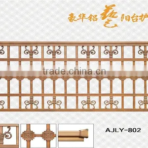 AJLY-802 Powder Coating Anti-rust Aluminum Veranda Fencing/porch Fence/ Balcony Railing Made in China thumbnail-1