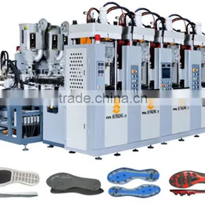 TR/TPU/PVC Static Injection Moulding Machine (1/2 Color, Four Station, Two Screw) thumbnail-1