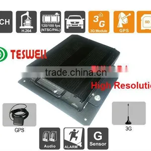 Two-way Audio Communication 4-Channel H.264 Full D1 HDD Mobile DVR thumbnail-1