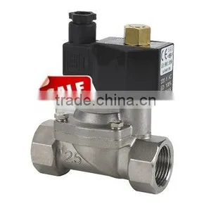 Stainless Steel Pilot Operated DFD-25J Water Solenoid Valve thumbnail-1