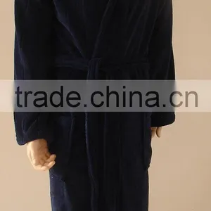 100% Cotton Cheap Terry Wholesale Bathrobe thumbnail-1