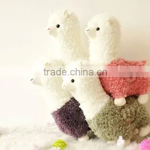 China Wholesale Grey Color Alpaca Stuffed Sheep Toy thumbnail-5
