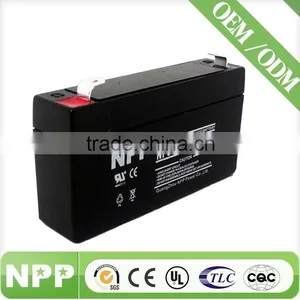 6V1.3AH/1.2ah NPP Rechargeable Battery for UPS thumbnail-1