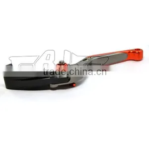 BJ-LS-001 High Quality Customized Red Folding CNC Motorcycle Clutch Brake Lever thumbnail-5