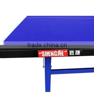 Single Fold Portable Movable Table Tennis Table thumbnail-4