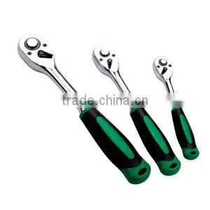 Ratchet Wrench 72 Gear Wrench With Rubber Handle for Socket thumbnail-1