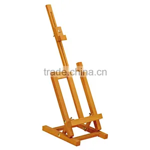 Hot Sale Free Sample 19.5*5.5*41cm Hot Sale Wooden Painting Studio Easel For Kids thumbnail-3
