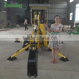 Runsing Machinery Co., Ltd Designed Towable Mini Excavator/22HP Engine Quality Choice thumbnail-1