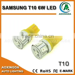 High Lumen Yellow Light T10 Samsung 6W LED Bulb thumbnail-1