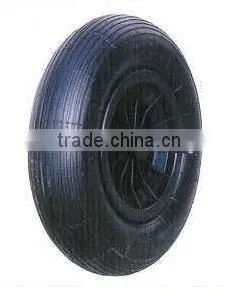 Pneumatic Wheelbarrow Wheel With Axle thumbnail-1